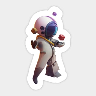 Can Guess The Identity Of Spacecrew BlackJack Sticker